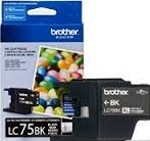 LC75BKS Brother High Yield Black ink Cartridge